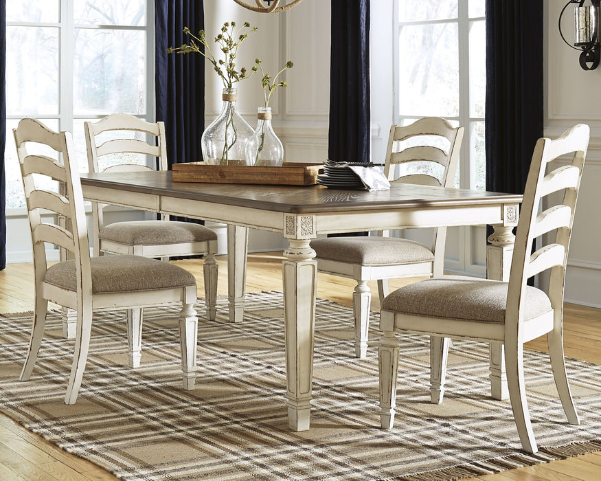 Realyn Dining Table and 8 Chairs Factory Furniture Mattress & More - Online or In-Store at our Phillipsburg Location Serving Dayton, Eaton, and Greenville. Shop Now.