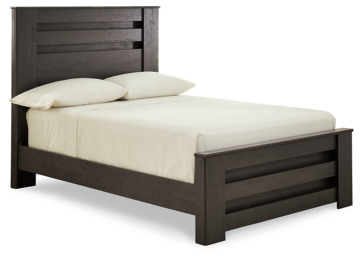 Brinxton Full Panel Bed with Nightstand Factory Furniture Mattress & More - Online or In-Store at our Phillipsburg Location Serving Dayton, Eaton, and Greenville. Shop Now.