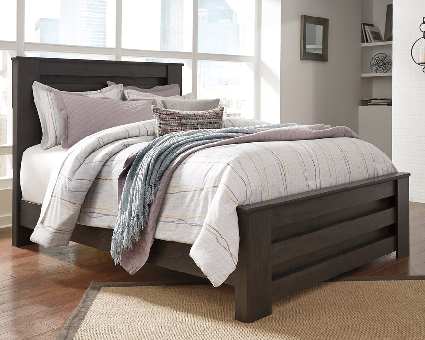 Brinxton Queen Panel Bed with 2 Nightstands Factory Furniture Mattress & More - Online or In-Store at our Phillipsburg Location Serving Dayton, Eaton, and Greenville. Shop Now.