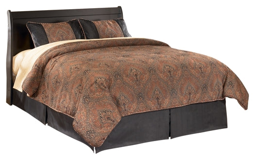 Huey Vineyard Queen Sleigh Headboard with Mirrored Dresser and Chest Factory Furniture Mattress & More - Online or In-Store at our Phillipsburg Location Serving Dayton, Eaton, and Greenville. Shop Now.