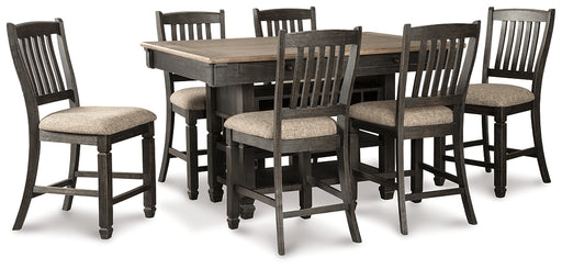 Tyler Creek Counter Height Dining Table and 6 Barstools Factory Furniture Mattress & More - Online or In-Store at our Phillipsburg Location Serving Dayton, Eaton, and Greenville. Shop Now.