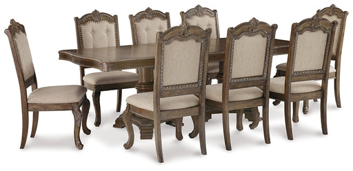 Charmond Dining Table and 8 Chairs Factory Furniture Mattress & More - Online or In-Store at our Phillipsburg Location Serving Dayton, Eaton, and Greenville. Shop Now.