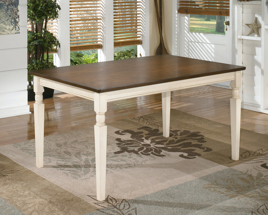 Whitesburg Dining Table and 4 Chairs and Bench with Storage Factory Furniture Mattress & More - Online or In-Store at our Phillipsburg Location Serving Dayton, Eaton, and Greenville. Shop Now.