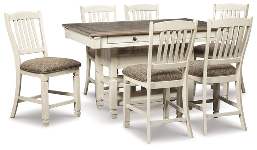 Bolanburg Counter Height Dining Table and 6 Barstools Factory Furniture Mattress & More - Online or In-Store at our Phillipsburg Location Serving Dayton, Eaton, and Greenville. Shop Now.