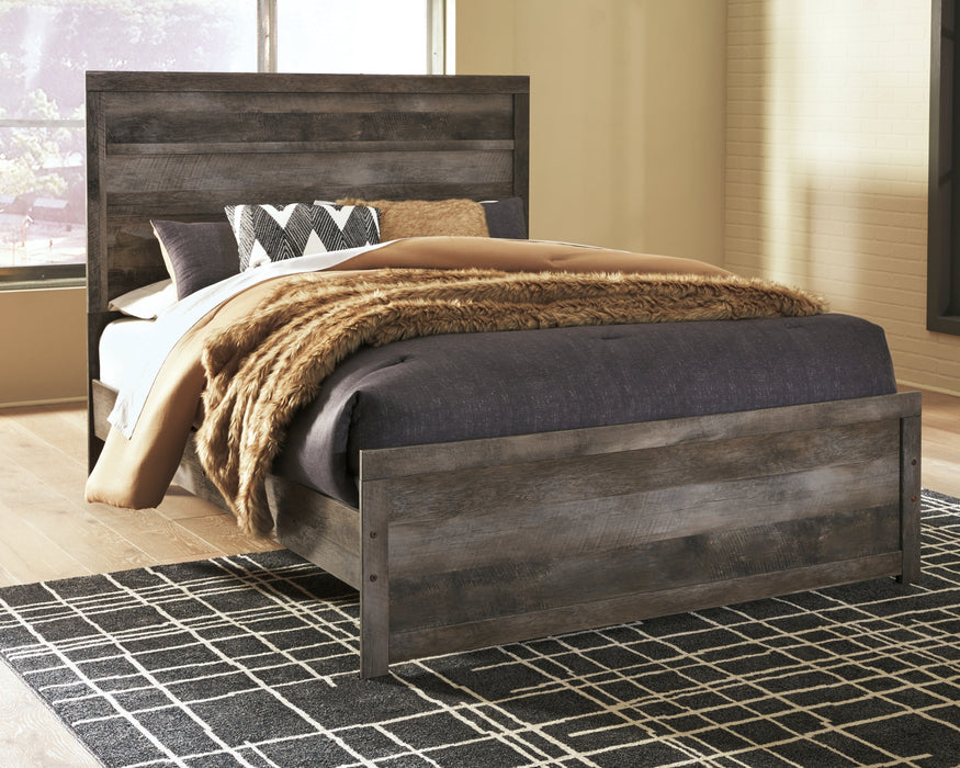 Wynnlow Queen Panel Bed with 2 Nightstands Factory Furniture Mattress & More - Online or In-Store at our Phillipsburg Location Serving Dayton, Eaton, and Greenville. Shop Now.
