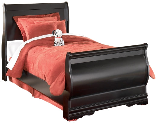 Huey Vineyard Twin Sleigh Bed with Mirrored Dresser and Chest Factory Furniture Mattress & More - Online or In-Store at our Phillipsburg Location Serving Dayton, Eaton, and Greenville. Shop Now.