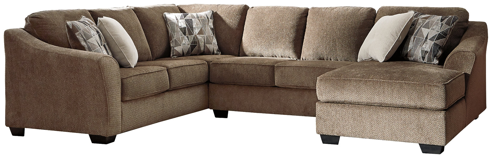 Graftin 3-Piece Sectional with Ottoman Factory Furniture Mattress & More - Online or In-Store at our Phillipsburg Location Serving Dayton, Eaton, and Greenville. Shop Now.