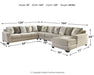 Ardsley 5-Piece Sectional with Ottoman Factory Furniture Mattress & More - Online or In-Store at our Phillipsburg Location Serving Dayton, Eaton, and Greenville. Shop Now.