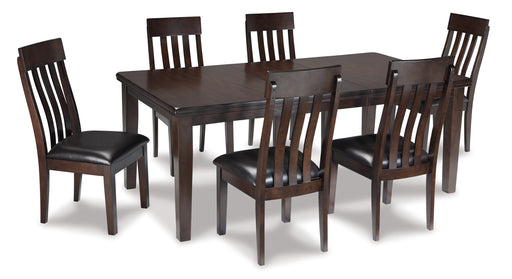 Haddigan Dining Table and 6 Chairs Factory Furniture Mattress & More - Online or In-Store at our Phillipsburg Location Serving Dayton, Eaton, and Greenville. Shop Now.