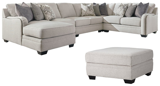 Dellara 5-Piece Sectional with Ottoman Factory Furniture Mattress & More - Online or In-Store at our Phillipsburg Location Serving Dayton, Eaton, and Greenville. Shop Now.