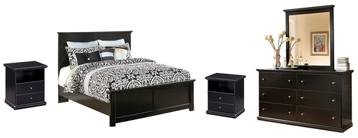 Maribel Queen Panel Bed with Mirrored Dresser and 2 Nightstands Factory Furniture Mattress & More - Online or In-Store at our Phillipsburg Location Serving Dayton, Eaton, and Greenville. Shop Now.