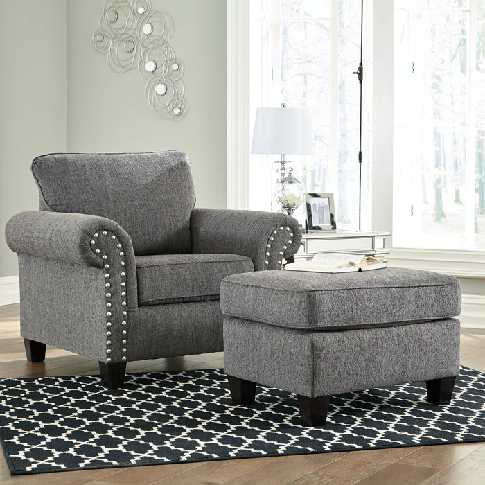 Agleno Chair and Ottoman Factory Furniture Mattress & More - Online or In-Store at our Phillipsburg Location Serving Dayton, Eaton, and Greenville. Shop Now.