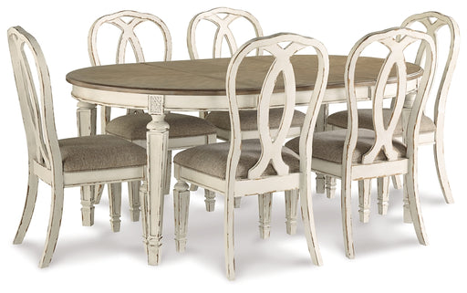 Realyn Dining Table and 6 Chairs Factory Furniture Mattress & More - Online or In-Store at our Phillipsburg Location Serving Dayton, Eaton, and Greenville. Shop Now.