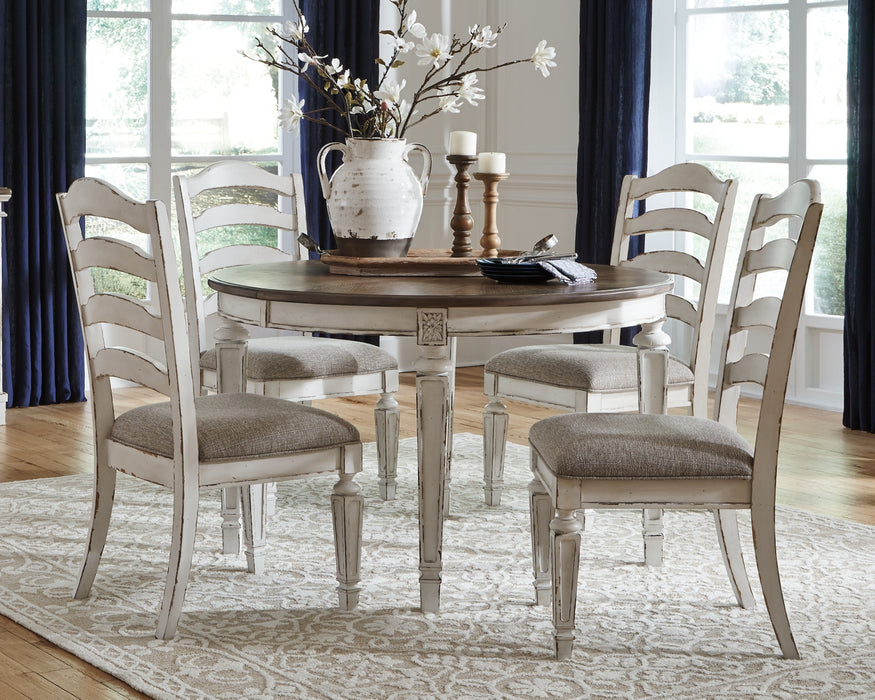 Realyn Dining Table and 4 Chairs Factory Furniture Mattress & More - Online or In-Store at our Phillipsburg Location Serving Dayton, Eaton, and Greenville. Shop Now.