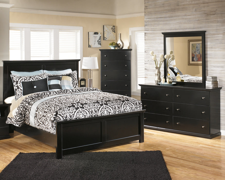 Maribel King/California King Panel Headboard with Mirrored Dresser and Chest Factory Furniture Mattress & More - Online or In-Store at our Phillipsburg Location Serving Dayton, Eaton, and Greenville. Shop Now.