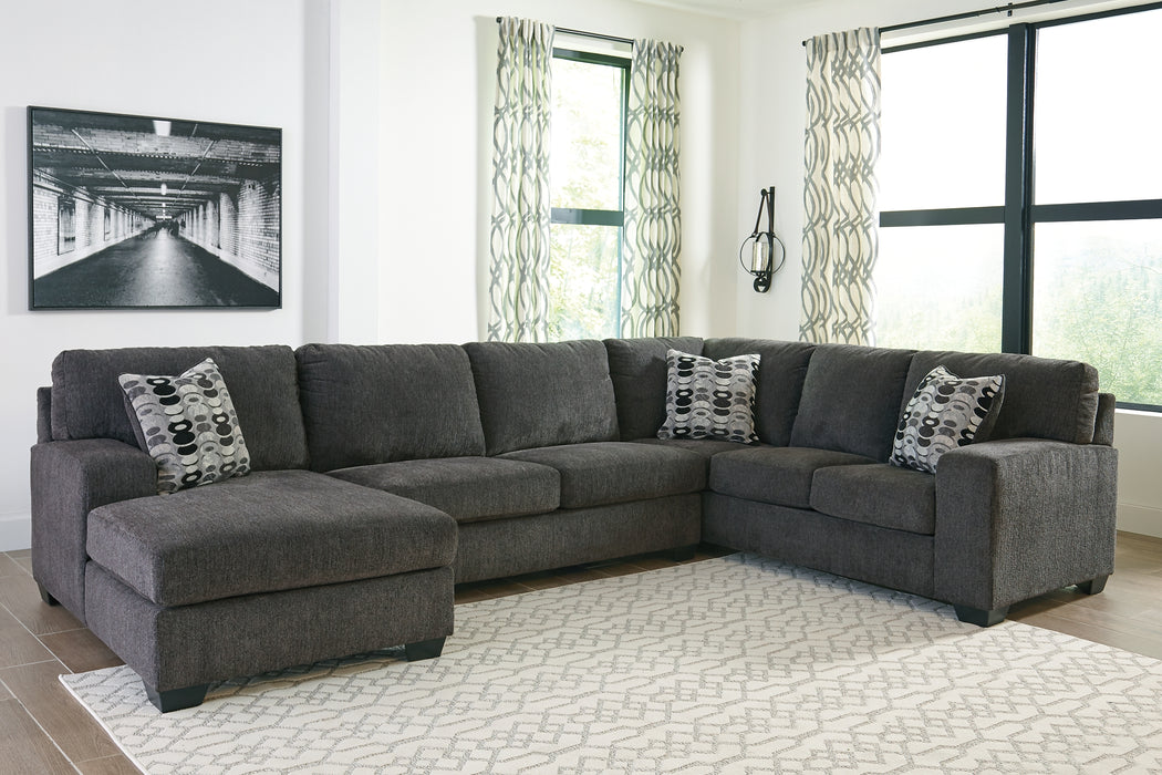 Ballinasloe 3-Piece Sectional with Ottoman Factory Furniture Mattress & More - Online or In-Store at our Phillipsburg Location Serving Dayton, Eaton, and Greenville. Shop Now.