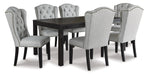 Jeanette Dining Table and 6 Chairs Factory Furniture Mattress & More - Online or In-Store at our Phillipsburg Location Serving Dayton, Eaton, and Greenville. Shop Now.