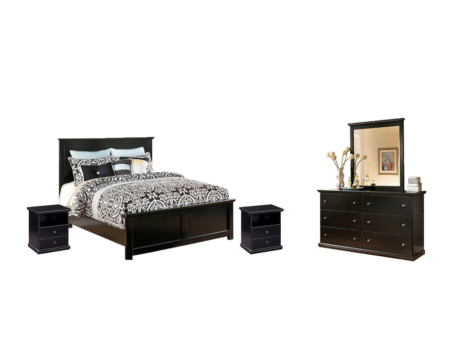Maribel King Panel Bed with Mirrored Dresser and 2 Nightstands Factory Furniture Mattress & More - Online or In-Store at our Phillipsburg Location Serving Dayton, Eaton, and Greenville. Shop Now.