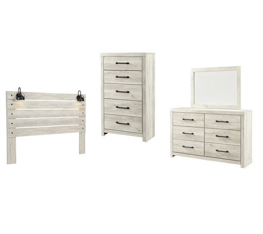 Cambeck King Panel Headboard with Mirrored Dresser and Chest Factory Furniture Mattress & More - Online or In-Store at our Phillipsburg Location Serving Dayton, Eaton, and Greenville. Shop Now.