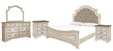 Realyn King Upholstered Panel Bed with Mirrored Dresser and 2 Nightstands Factory Furniture Mattress & More - Online or In-Store at our Phillipsburg Location Serving Dayton, Eaton, and Greenville. Shop Now.