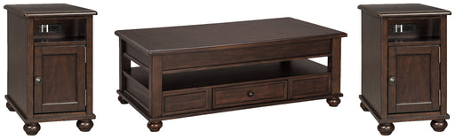 Barilanni Coffee Table with 2 End Tables Factory Furniture Mattress & More - Online or In-Store at our Phillipsburg Location Serving Dayton, Eaton, and Greenville. Shop Now.