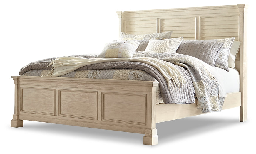 Bolanburg King Panel Bed with Mirrored Dresser and Chest Factory Furniture Mattress & More - Online or In-Store at our Phillipsburg Location Serving Dayton, Eaton, and Greenville. Shop Now.