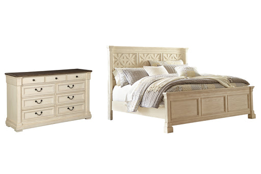 Bolanburg Queen Panel Bed with Dresser Factory Furniture Mattress & More - Online or In-Store at our Phillipsburg Location Serving Dayton, Eaton, and Greenville. Shop Now.