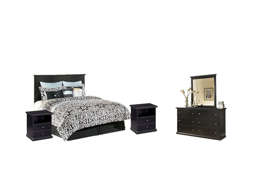 Maribel Queen/Full Panel Headboard with Mirrored Dresser and 2 Nightstands Factory Furniture Mattress & More - Online or In-Store at our Phillipsburg Location Serving Dayton, Eaton, and Greenville. Shop Now.