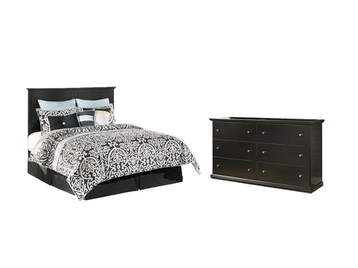 Maribel King/California King Panel Headboard with Dresser Factory Furniture Mattress & More - Online or In-Store at our Phillipsburg Location Serving Dayton, Eaton, and Greenville. Shop Now.