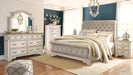Realyn California King Sleigh Bed with Mirrored Dresser, Chest and Nightstand Factory Furniture Mattress & More - Online or In-Store at our Phillipsburg Location Serving Dayton, Eaton, and Greenville. Shop Now.