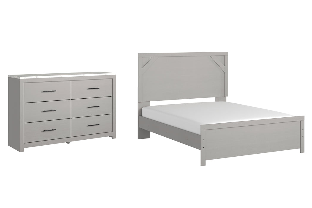 Cottonburg Queen Panel Bed with Dresser Factory Furniture Mattress & More - Online or In-Store at our Phillipsburg Location Serving Dayton, Eaton, and Greenville. Shop Now.