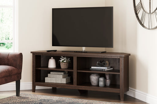 Camiburg Medium Corner TV Stand Factory Furniture Mattress & More - Online or In-Store at our Phillipsburg Location Serving Dayton, Eaton, and Greenville. Shop Now.