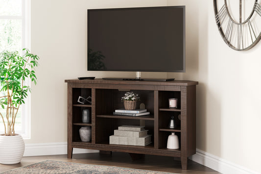 Camiburg Corner TV Stand/Fireplace OPT Factory Furniture Mattress & More - Online or In-Store at our Phillipsburg Location Serving Dayton, Eaton, and Greenville. Shop Now.