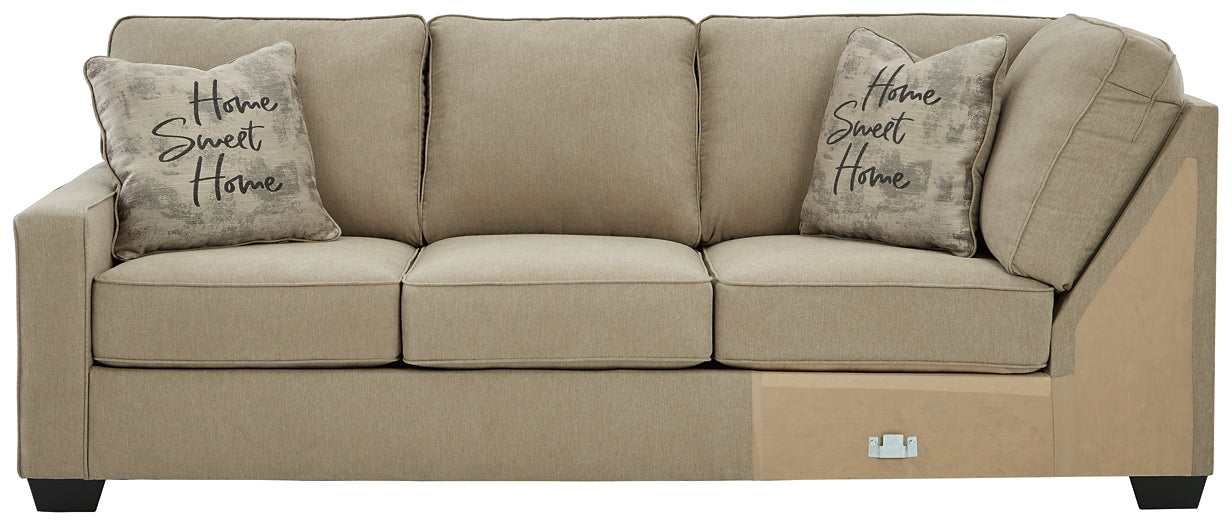 Lucina 3-Piece Sectional with Ottoman Factory Furniture Mattress & More - Online or In-Store at our Phillipsburg Location Serving Dayton, Eaton, and Greenville. Shop Now.