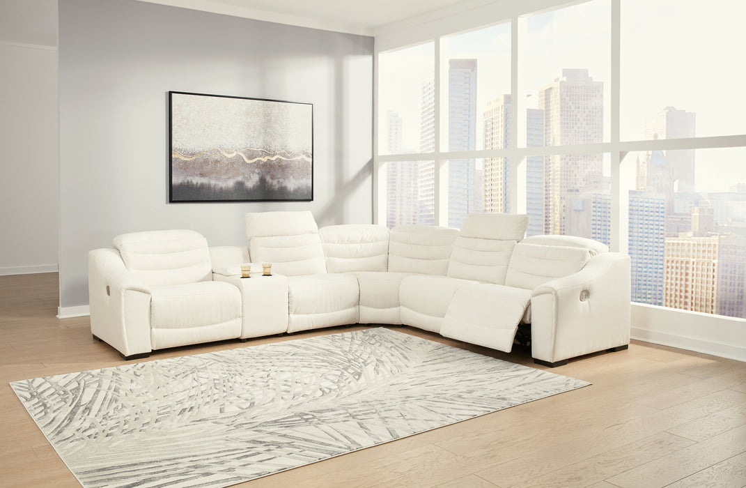 Next-Gen Gaucho 5-Piece Sectional with Recliner Factory Furniture Mattress & More - Online or In-Store at our Phillipsburg Location Serving Dayton, Eaton, and Greenville. Shop Now.