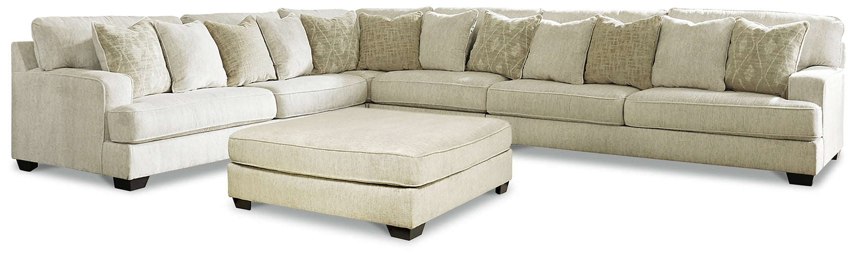 Rawcliffe 4-Piece Sectional with Ottoman Factory Furniture Mattress & More - Online or In-Store at our Phillipsburg Location Serving Dayton, Eaton, and Greenville. Shop Now.