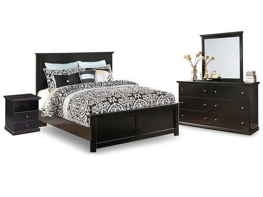 Maribel Queen Panel Bed with Mirrored Dresser and Nightstand Factory Furniture Mattress & More - Online or In-Store at our Phillipsburg Location Serving Dayton, Eaton, and Greenville. Shop Now.