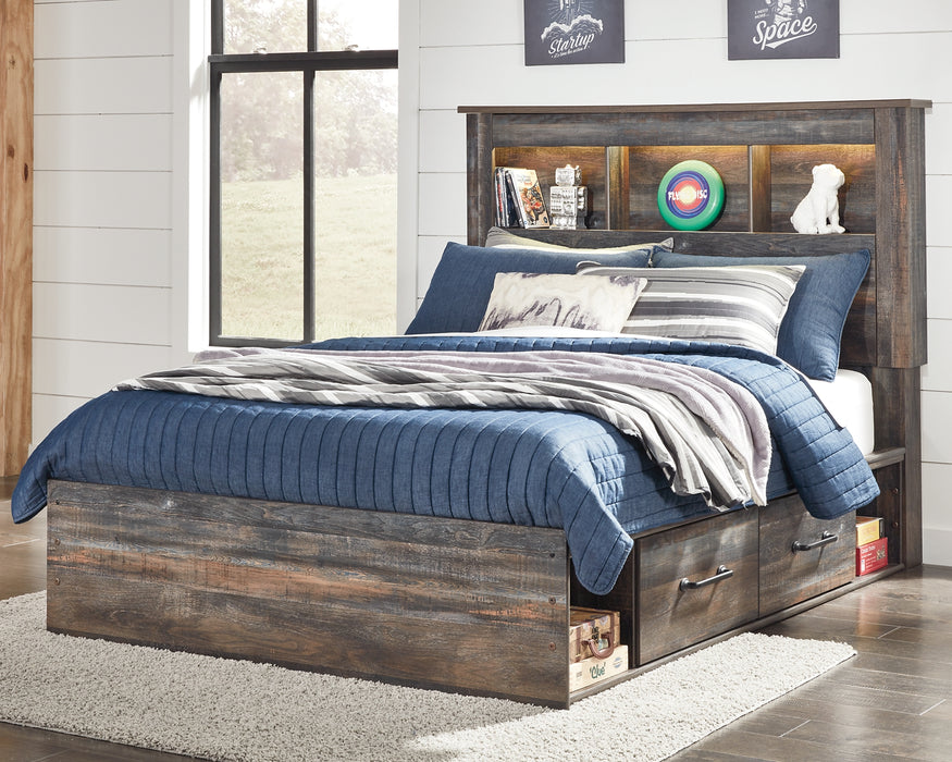 Drystan Full Bookcase Bed with 2 Nightstands Factory Furniture Mattress & More - Online or In-Store at our Phillipsburg Location Serving Dayton, Eaton, and Greenville. Shop Now.