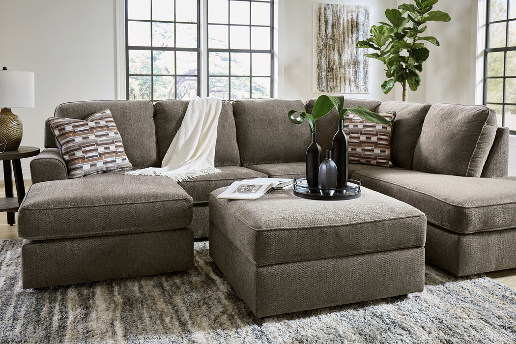 O'Phannon 2-Piece Sectional with Ottoman Factory Furniture Mattress & More - Online or In-Store at our Phillipsburg Location Serving Dayton, Eaton, and Greenville. Shop Now.