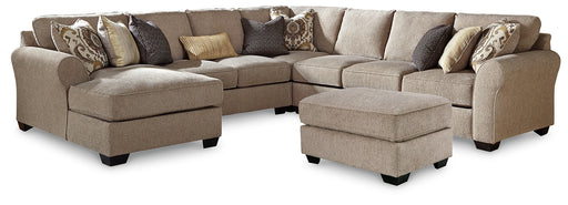 Pantomine 5-Piece Sectional with Ottoman Factory Furniture Mattress & More - Online or In-Store at our Phillipsburg Location Serving Dayton, Eaton, and Greenville. Shop Now.