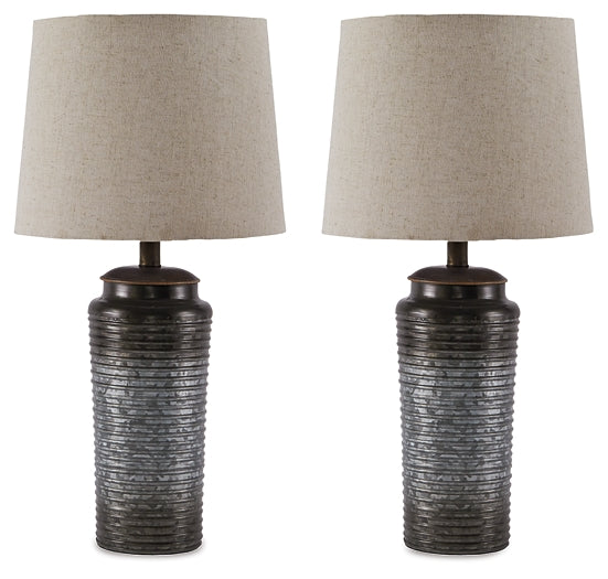 Norbert Metal Table Lamp (2/CN) Factory Furniture Mattress & More - Online or In-Store at our Phillipsburg Location Serving Dayton, Eaton, and Greenville. Shop Now.