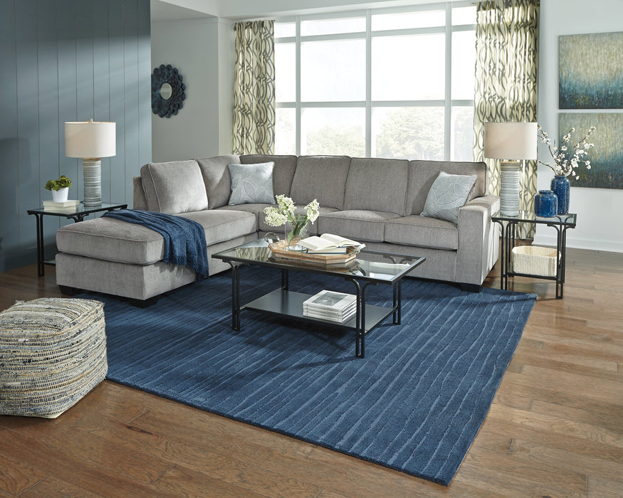 Altari 2-Piece Sectional with Chaise Factory Furniture Mattress & More - Online or In-Store at our Phillipsburg Location Serving Dayton, Eaton, and Greenville. Shop Now.