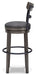 Caitbrook UPH Swivel Barstool (1/CN) Factory Furniture Mattress & More - Online or In-Store at our Phillipsburg Location Serving Dayton, Eaton, and Greenville. Shop Now.