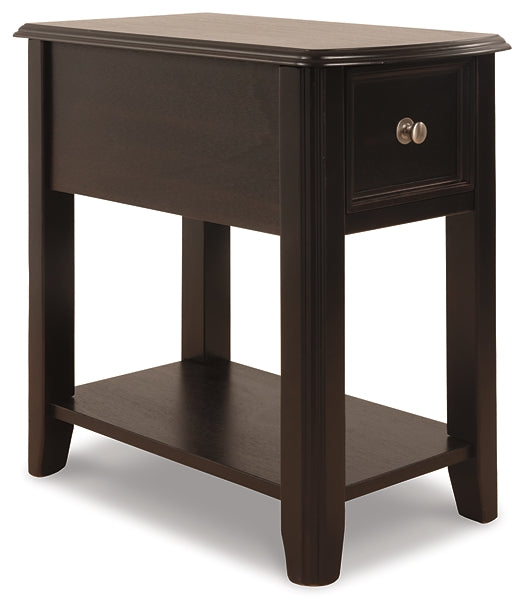 Breegin Chair Side End Table Factory Furniture Mattress & More - Online or In-Store at our Phillipsburg Location Serving Dayton, Eaton, and Greenville. Shop Now.