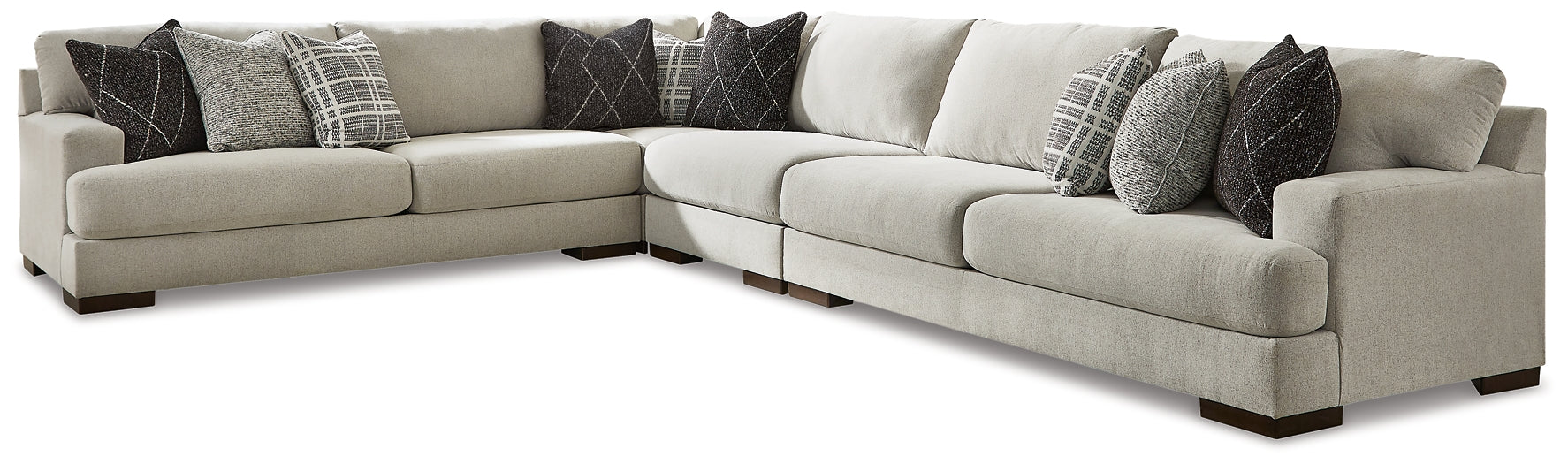 Artsie 4-Piece Sectional with Ottoman Factory Furniture Mattress & More - Online or In-Store at our Phillipsburg Location Serving Dayton, Eaton, and Greenville. Shop Now.