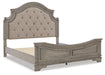 Lodenbay California King Panel Bed with Mirrored Dresser and Chest Factory Furniture Mattress & More - Online or In-Store at our Phillipsburg Location Serving Dayton, Eaton, and Greenville. Shop Now.