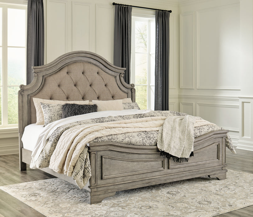 Lodenbay California King Panel Bed with Mirrored Dresser and 2 Nightstands Factory Furniture Mattress & More - Online or In-Store at our Phillipsburg Location Serving Dayton, Eaton, and Greenville. Shop Now.