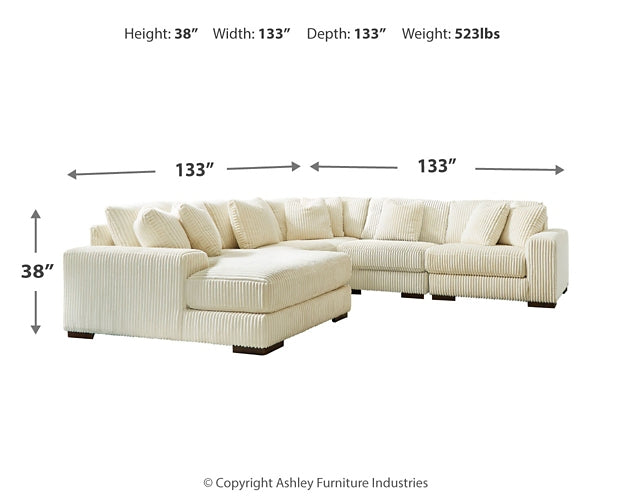 Lindyn 5-Piece Sectional with Ottoman Factory Furniture Mattress & More - Online or In-Store at our Phillipsburg Location Serving Dayton, Eaton, and Greenville. Shop Now.
