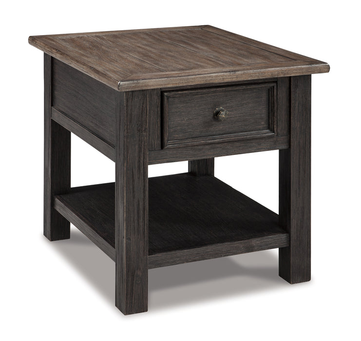 Tyler Creek Rectangular End Table Factory Furniture Mattress & More - Online or In-Store at our Phillipsburg Location Serving Dayton, Eaton, and Greenville. Shop Now.