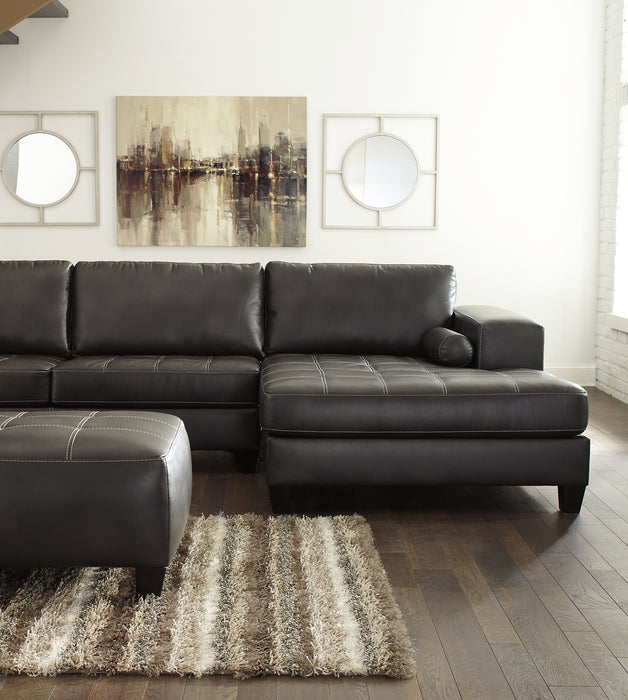 Nokomis 2-Piece Sectional with Ottoman Factory Furniture Mattress & More - Online or In-Store at our Phillipsburg Location Serving Dayton, Eaton, and Greenville. Shop Now.